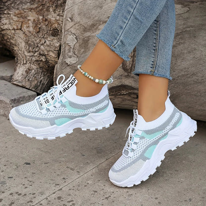 New summer women's Breathable Mesh surface shoes