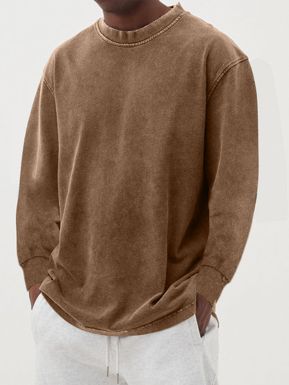 Thomas | Round neck long sleeve shirt