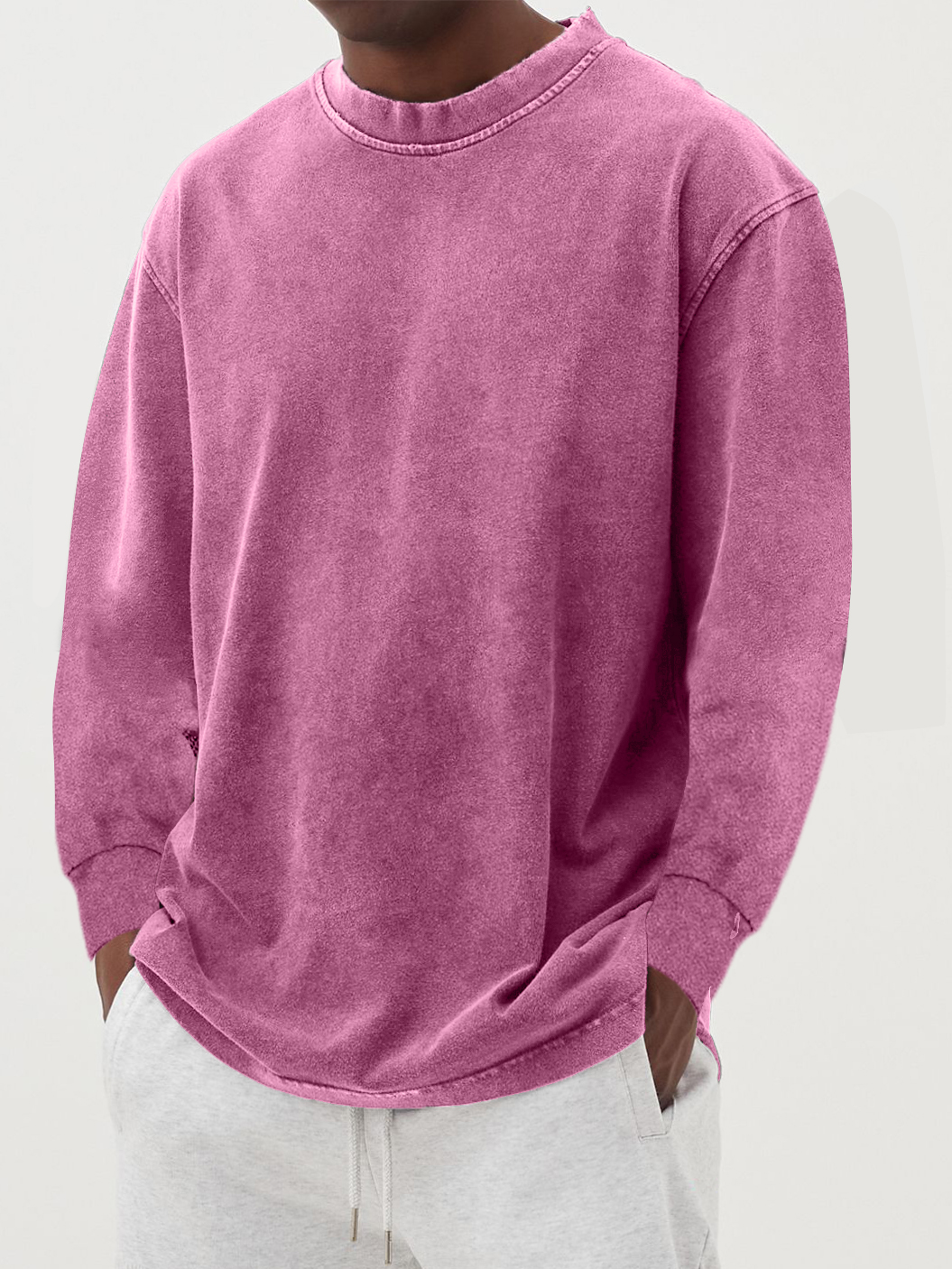 Thomas | Round neck long sleeve shirt