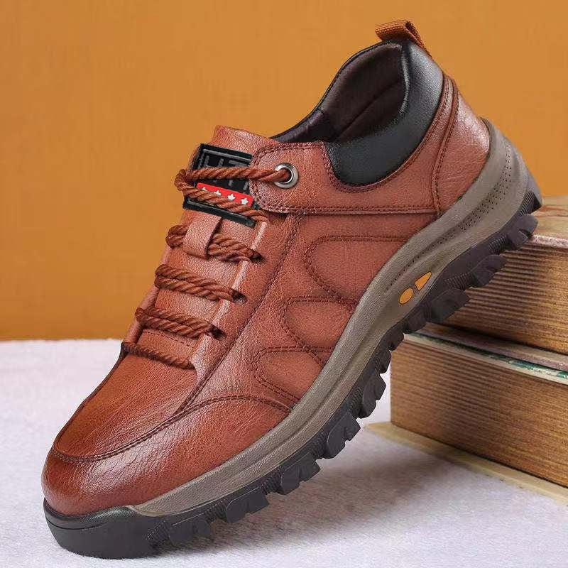 Lotte | Breathable brown hiking boots