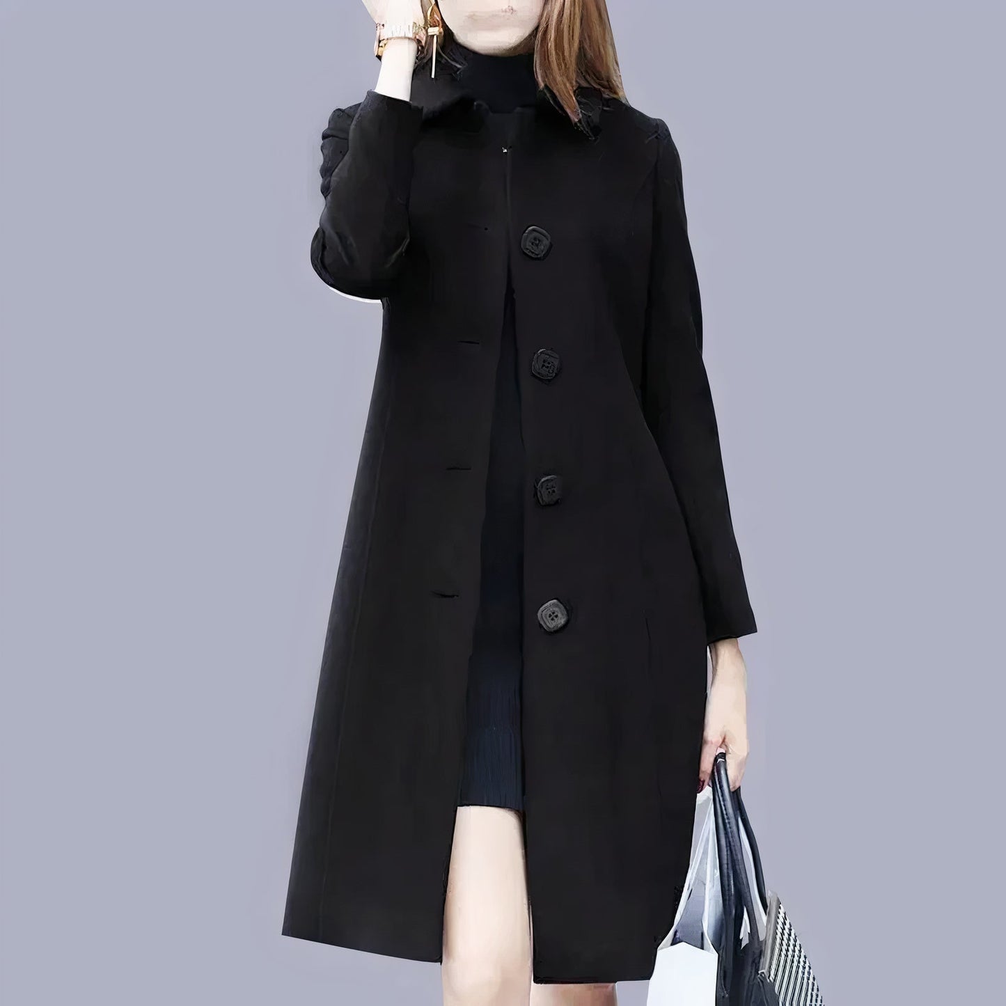 Elegant coat jacket for women - Elicia`