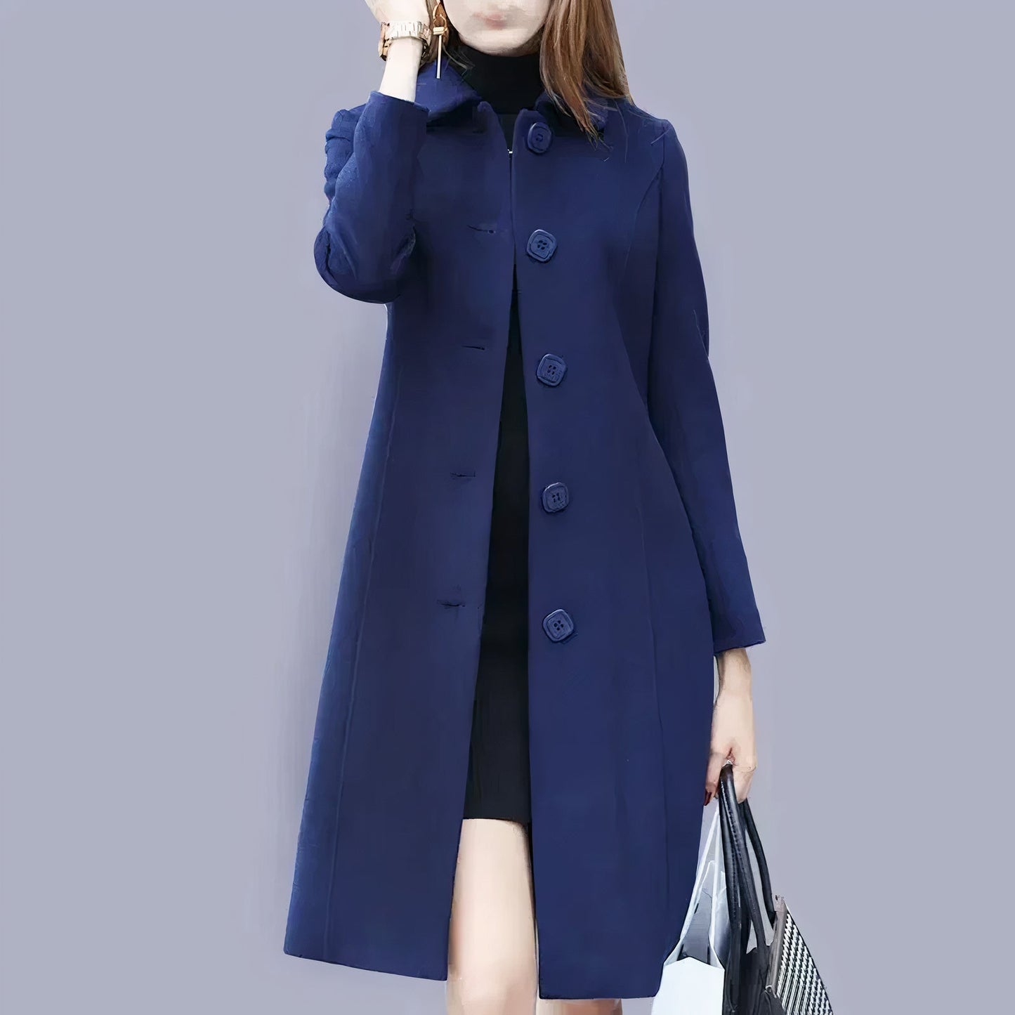 Elegant coat jacket for women - Elicia`