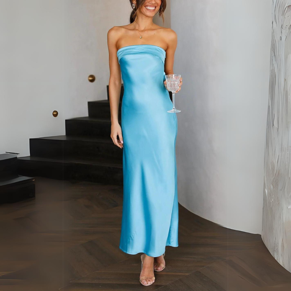 Eliza - Elegant Satin Dress