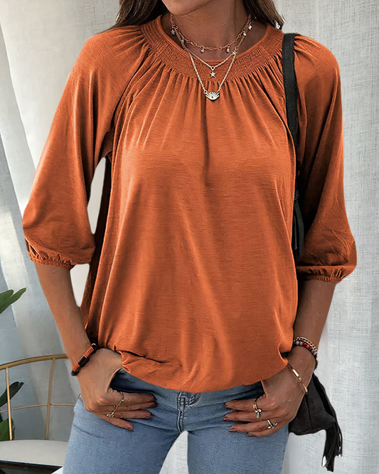 ESTELLE - Stylish blouse with 3/4 sleeves