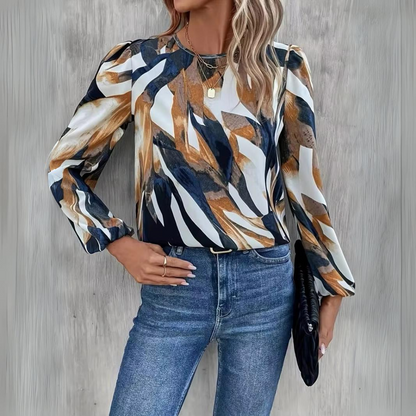 Eisley - Casual Long Lantern Sleeve Blouse