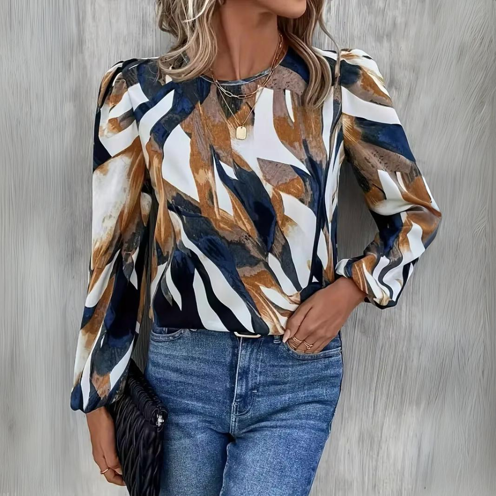 Eisley - Casual Long Lantern Sleeve Blouse