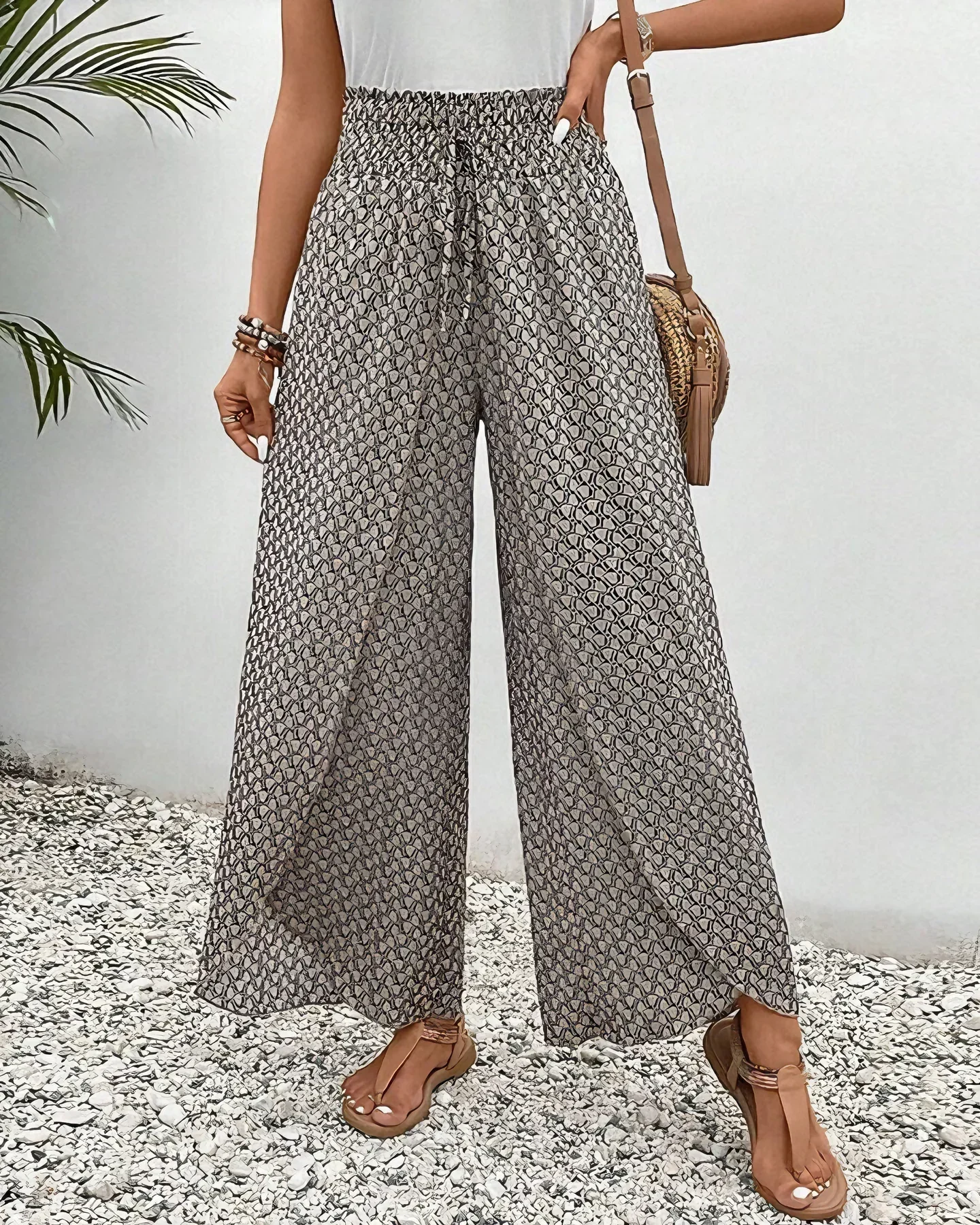 Maria Eugenia® | Elegant pants with wide legs