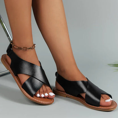 Florine - Chic Leather Sandals