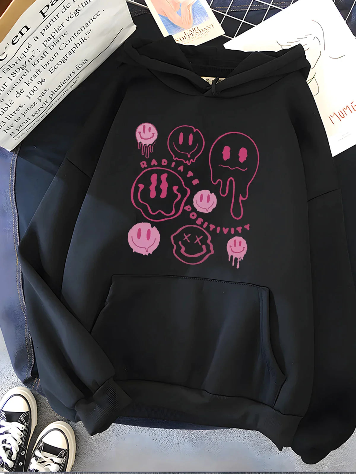 Funny graphic hoodie - Gia