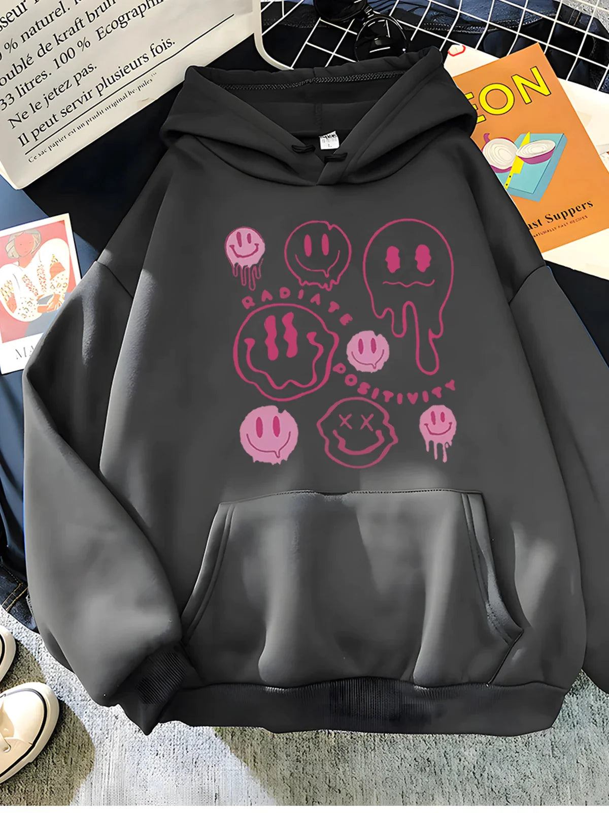 Funny graphic hoodie - Gia