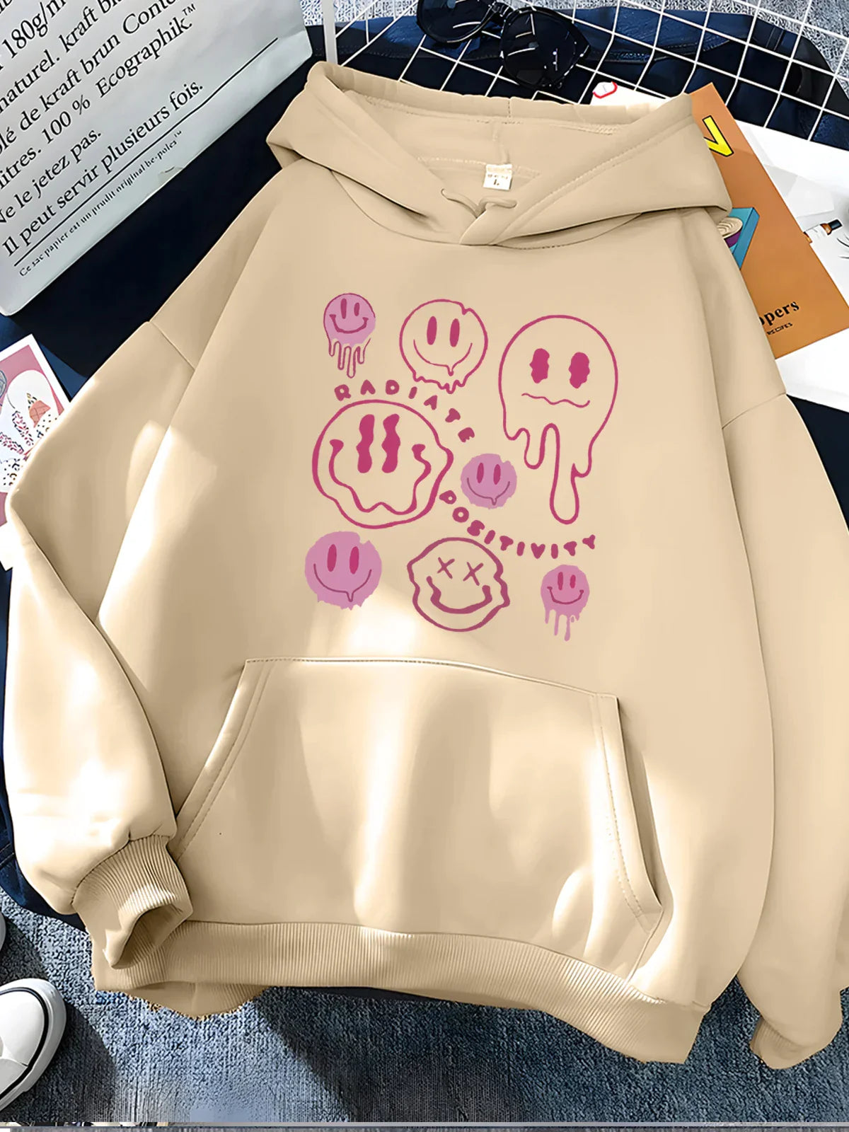 Funny graphic hoodie - Gia