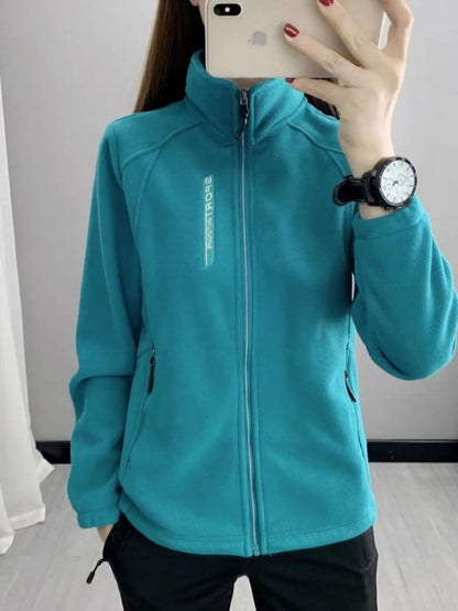 Casual fleece jackets for women - Gisel