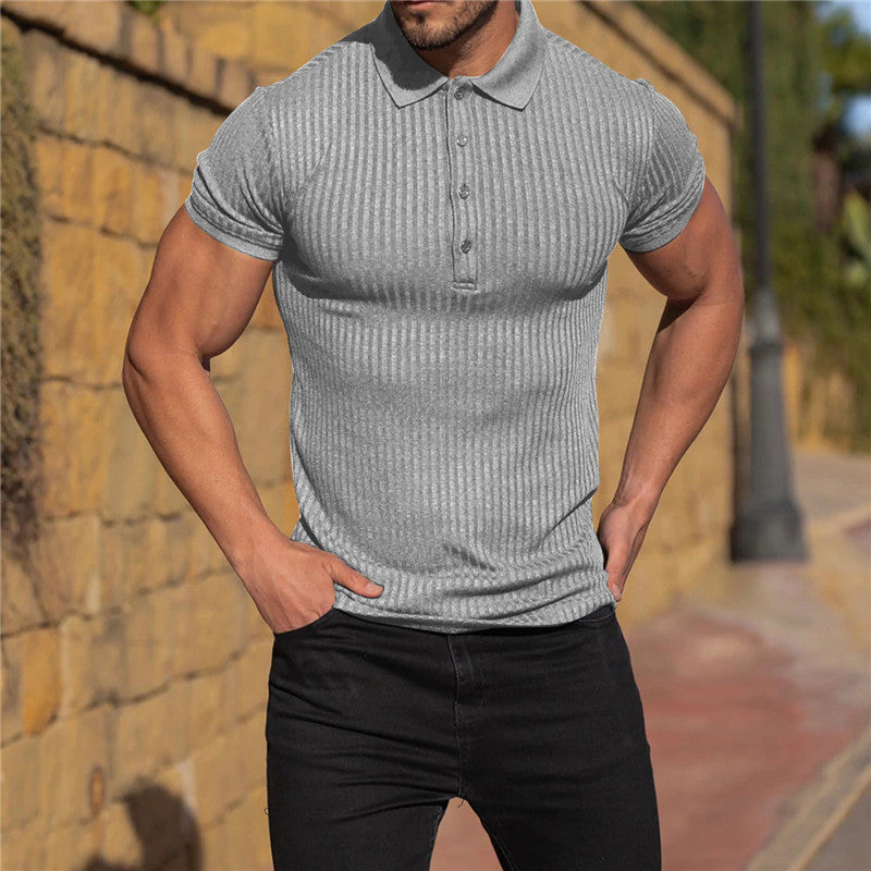 Stylish cotton polo shirt for men - timeless design