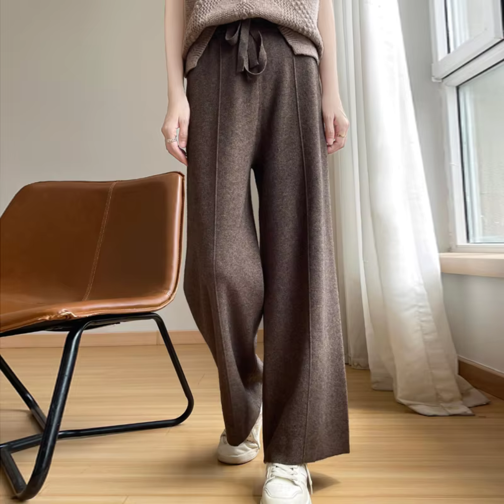 Giada - Warm high-waisted trousers