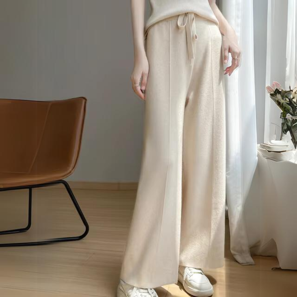 Giada - Warm high-waisted trousers