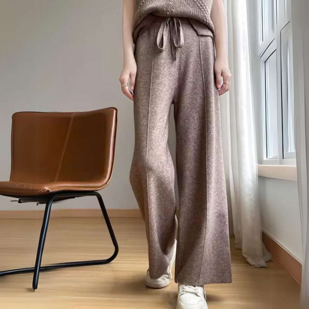 Giada - Warm high-waisted trousers