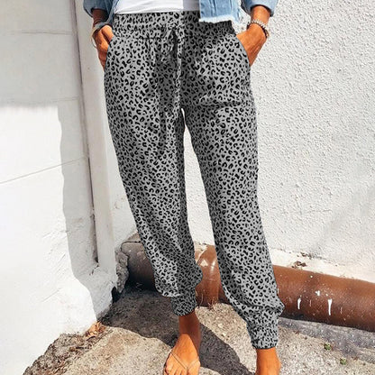 Lucie - Leopard print pants