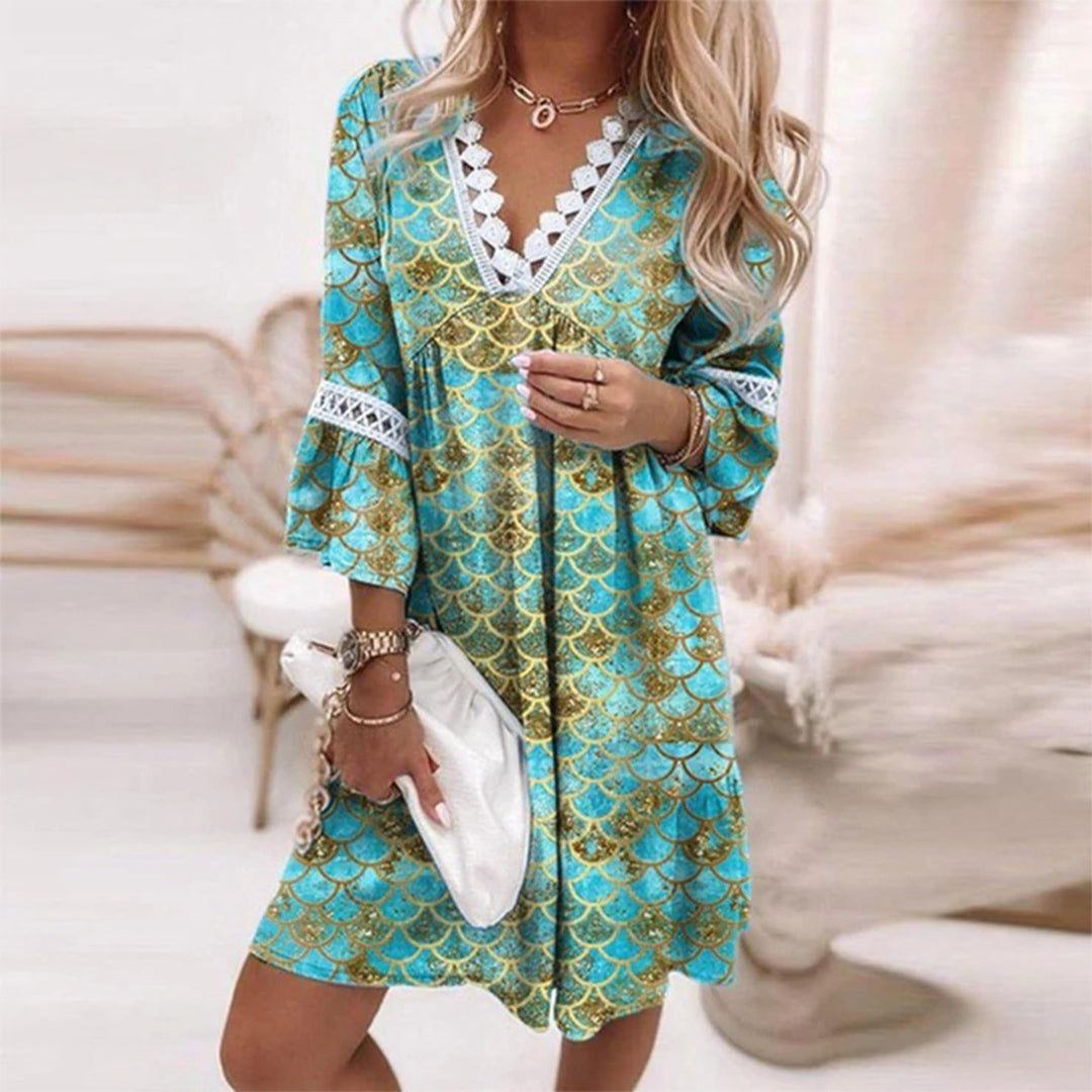 Eva | Stylish printed loose dress