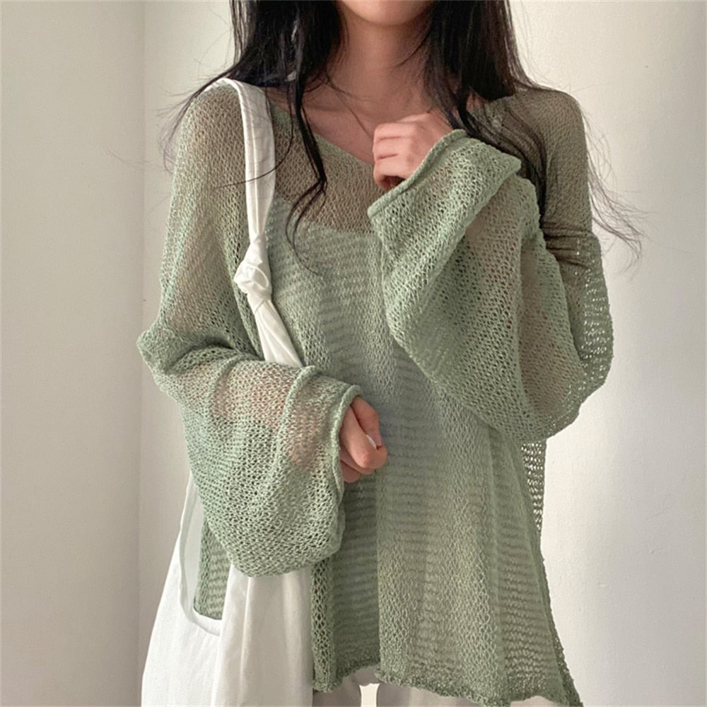 Adelaide - crocheted sweater