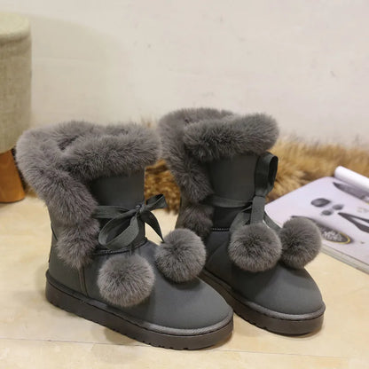 Ina - Chic Fur Boots for Women