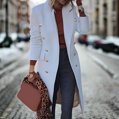 Sophisticated, opulent and classic women's coat