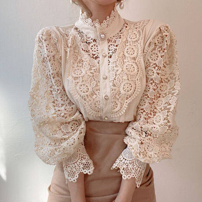 Lucy Lace Blouse | Classic, elegant & super cute!