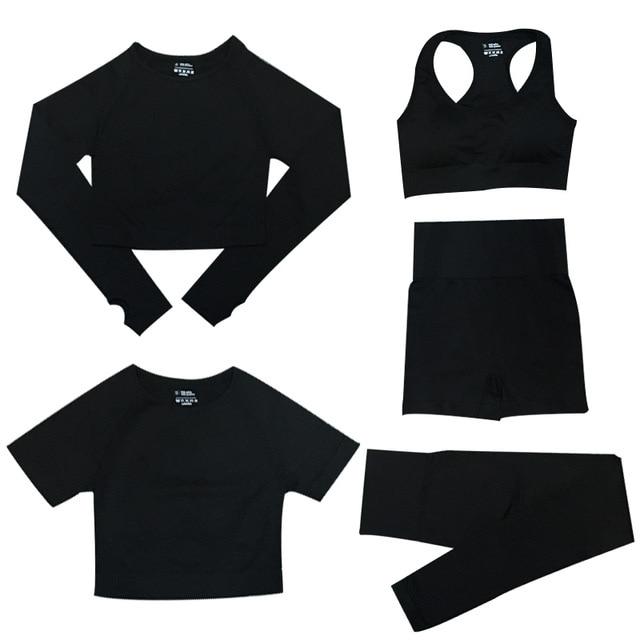 delige Sport Set | Women's tops and sports leggings with high waist