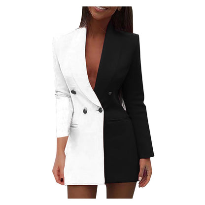 Fleur | Two-tone blazer dress