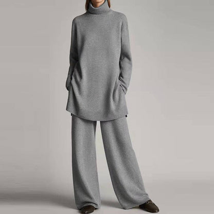 High Quality Turtleneck and Pants Set | Elastic and Hardwearing