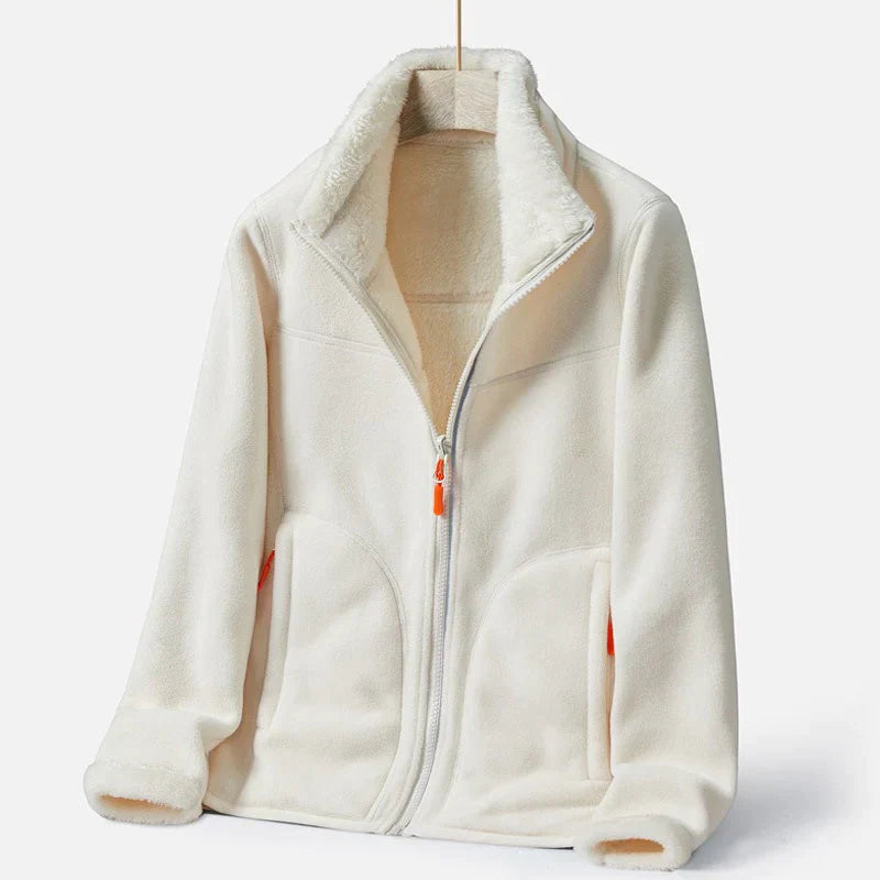 Reversible polar fleece jacket - Harlow