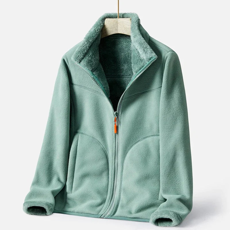 Reversible polar fleece jacket - Harlow