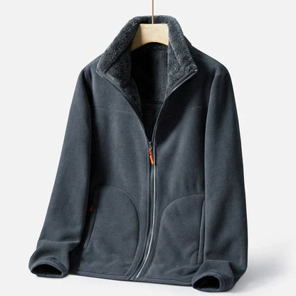 Reversible polar fleece jacket - Harlow