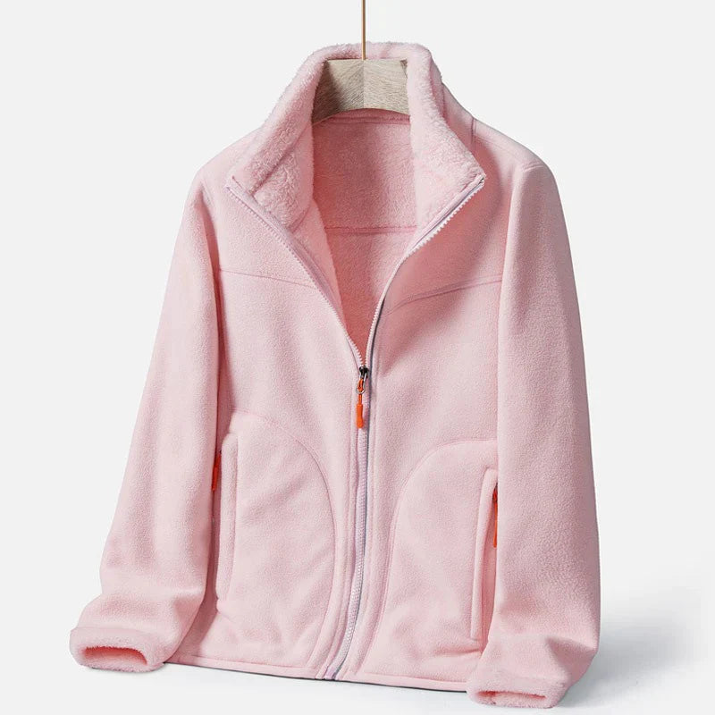 Reversible polar fleece jacket - Harlow