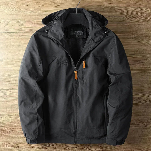 Waterproof and breathable outdoor jacket for men