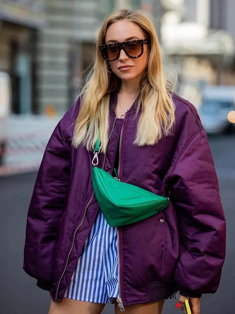 Oversized bomber jacket - Hilde