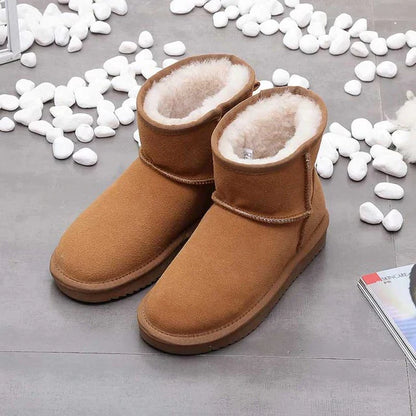 Seren - ankle genuine leather snow boots