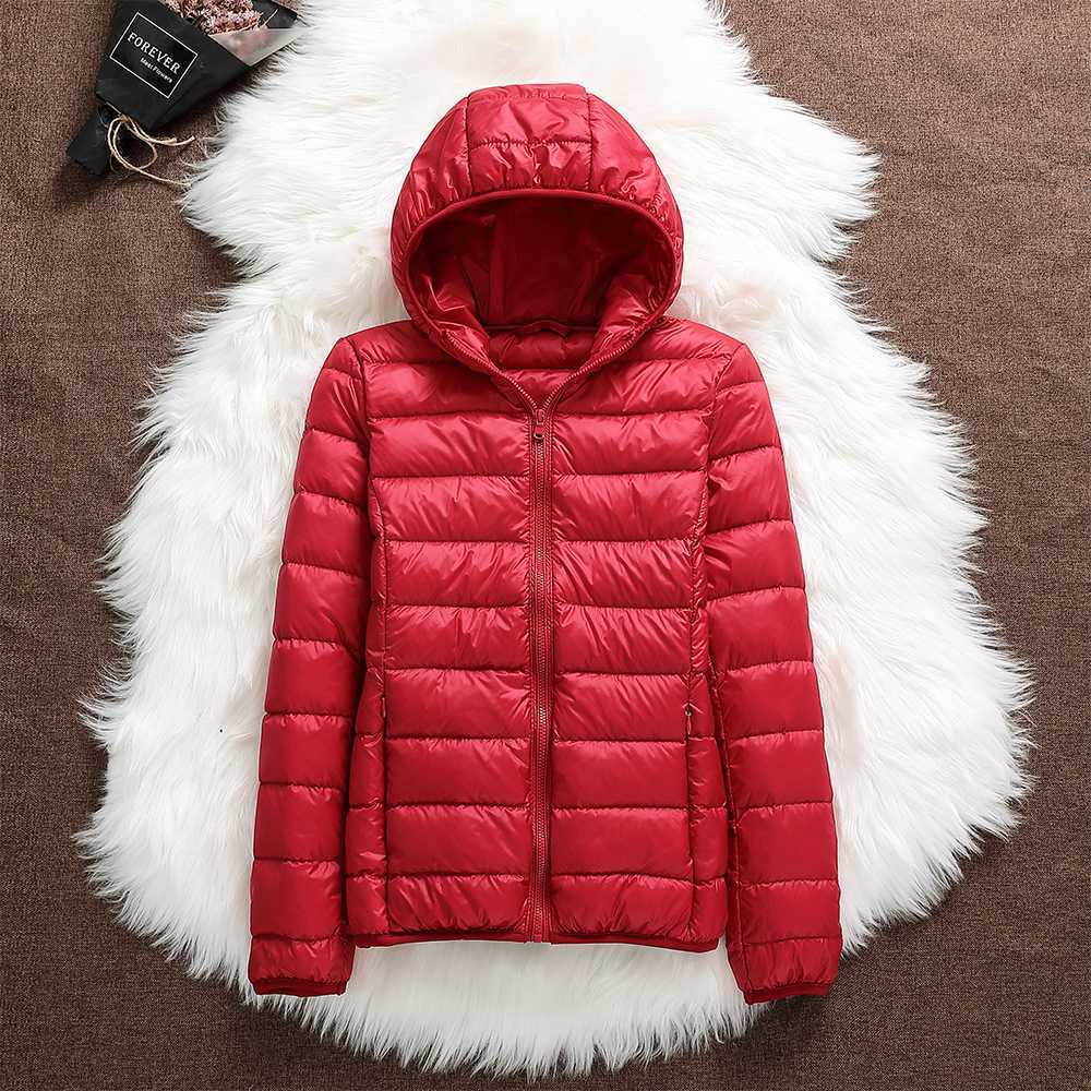 Puffer jacket with hood - Hyda