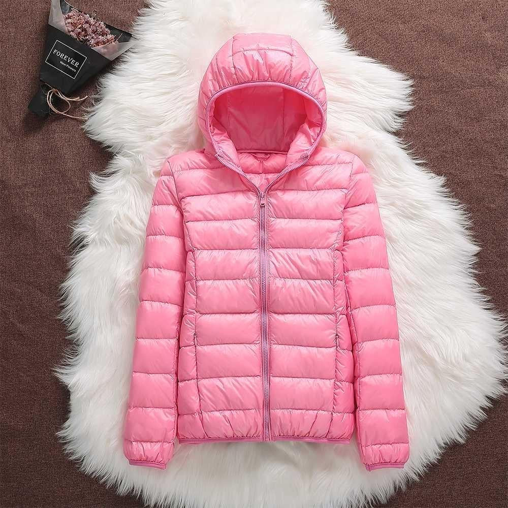 Puffer jacket with hood - Hyda