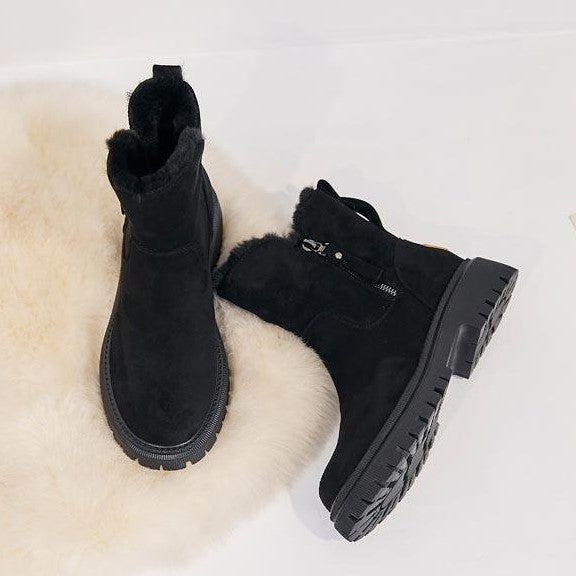 Elegant fur winter boots - Baileigh