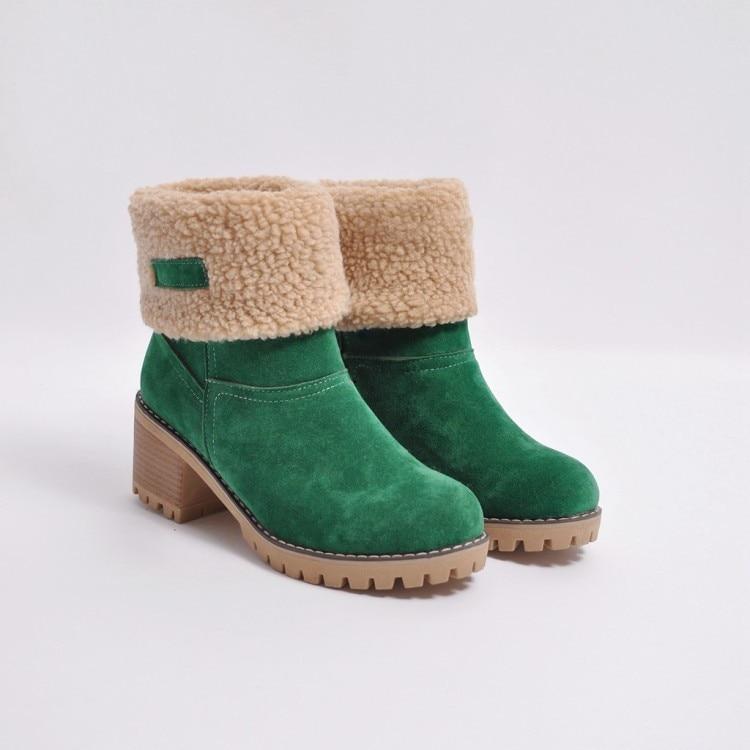 Jasmine | Stylish & warm snow boots with faux fur lining