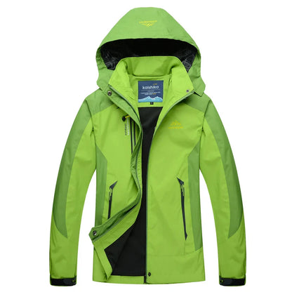 Waterproof trekking windbreaker for women - Denise