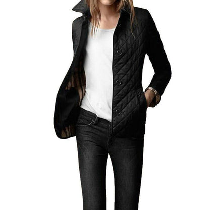 Winter quilted jacket for women