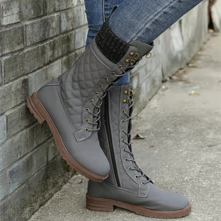 Midi Winter Boots with Laces | Pirona Boots