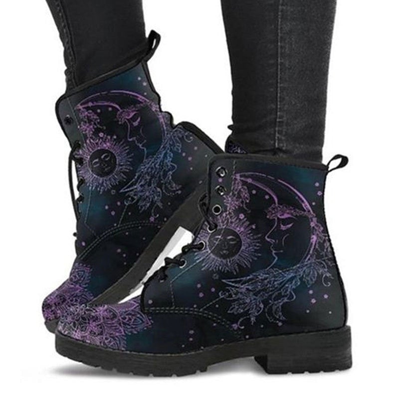 Tatum - Luxury Graphic Boots for Women