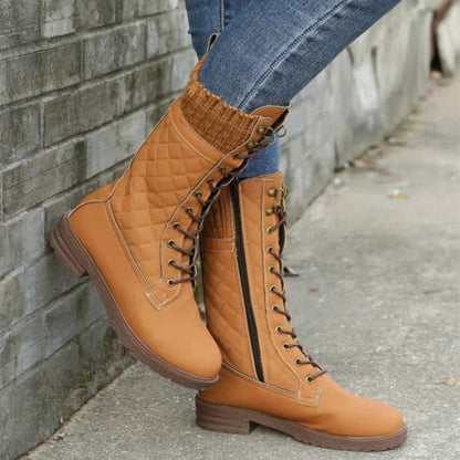 Midi Winter Boots with Laces | Pirona Boots