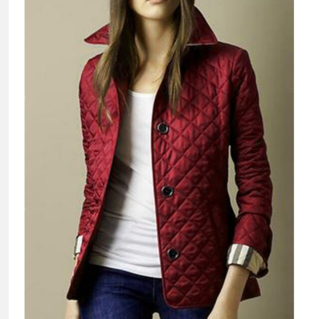 Winter quilted jacket for women