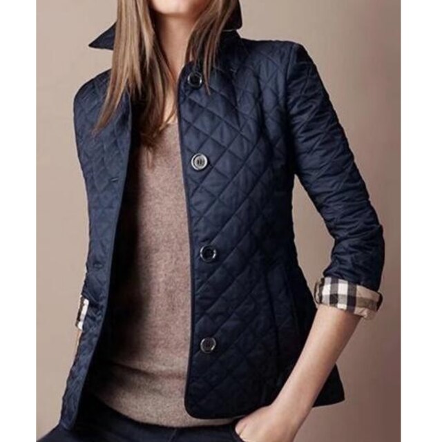 Winter quilted jacket for women