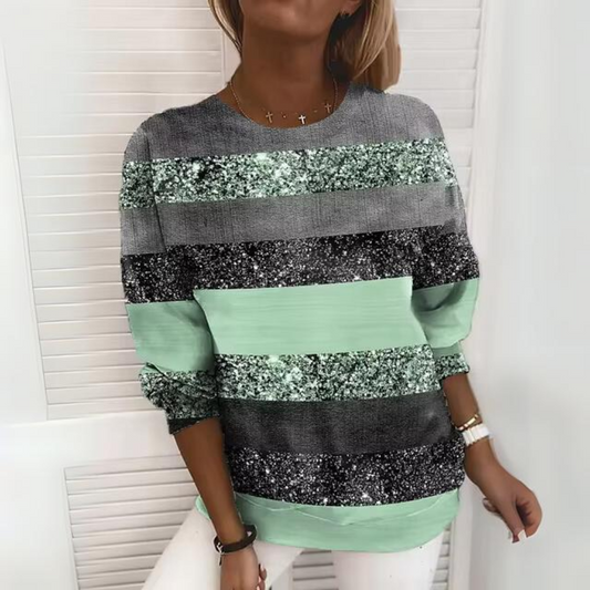 Hilma - Oversized Printed Sweatshirts