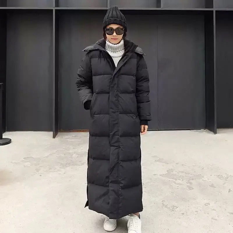 Elegant windproof winter coat for women - Gwen