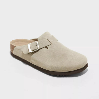 Nienke - Soft Suede Sandals with Footbed